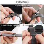 Smart Watch LED Multifunção / Pulseira em Aço Inoxidável