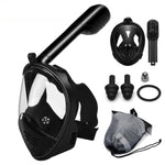 Snorkel para Mergulho 180º Full Face