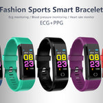 ZAPET New Smart Watch Men Women Heart Rate Monitor Blood Pressure Fitness Tracker Smartwatch Sport Watch for ios android +BOX