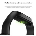 Smart Pulseira à Prova d'água com Monitor Cardíaco, de Pressão e de Desempenho