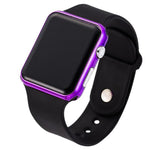 Relógio Militar Digital Visor de LED Pulseira de Silicone