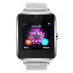 Smart Watch LED Multifunção / Pulseira em Aço Inoxidável